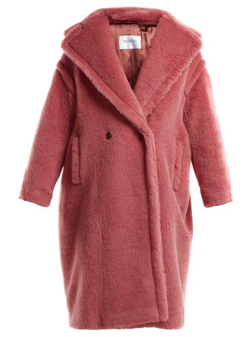Matchesfashion.com Max Mara - Tapioca Coat - Womens - Pink
