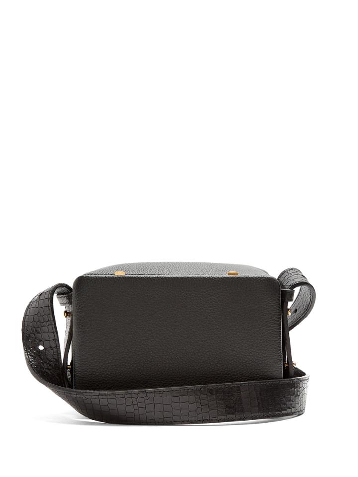 Lutz Morris Myke Small Grained-leather Cross-body Bag