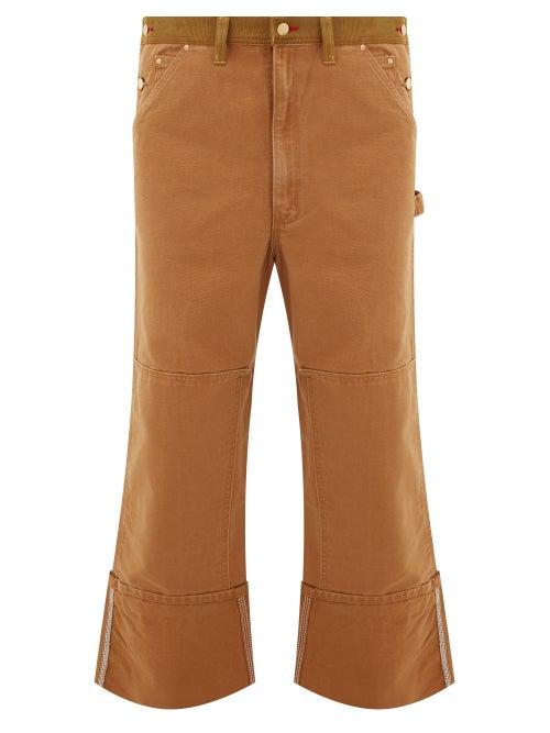 Matchesfashion.com Junya Watanabe - X Carhartt Cotton Canvas Work Trousers - Mens - Brown