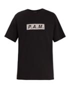 P.a.m. Logo Cotton T-shirt