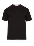 Matchesfashion.com Stone Island - Logo Printed Cotton Jersey T Shirt - Mens - Black