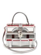 Dolce & Gabbana Dolce Box Leather-trimmed Jukebox Bag