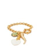 Matchesfashion.com Timeless Pearly - Chilli Charm 24kt Gold-plated Bracelet - Womens - Gold