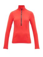 Matchesfashion.com Goldbergh - Serena Half Zip Top - Womens - Red