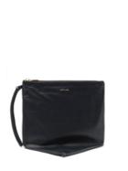 A.p.c. - X Suzanne Koller Triangle Leather Pouch - Womens - Navy