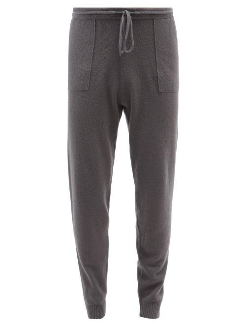 Iris Von Arnim - Benjamin Cashmere Track Pants - Mens - Grey