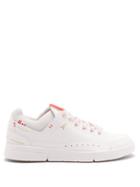 Ladies Shoes On - The Roger Centre Court Jp Faux-leather Trainers - Womens - Red White