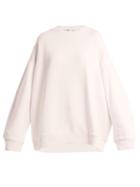 Matchesfashion.com Raey - Oversized Cotton Sweatshirt - Womens - Light Pink
