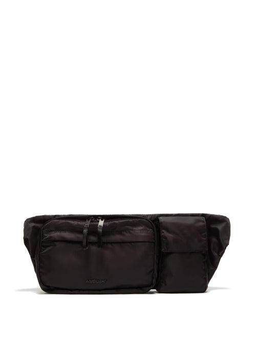 Matchesfashion.com Ambush - Logo Plaque Technical Cross Body Bag - Mens - Black