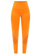 Adidas By Stella Mccartney - Truepace High-rise Jersey Leggings - Womens - Orange