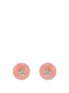 Matchesfashion.com Irene Neuwirth - Diamond, Pink Opal And Yellow Gold Earrings - Womens - Pink