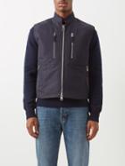 Alexander Mcqueen - Recycled-polyester Shell Gilet - Mens - Navy