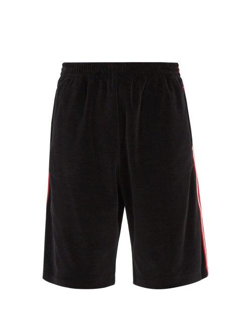 Matchesfashion.com Gucci - Gucci Side Stripe Shorts - Mens - Black