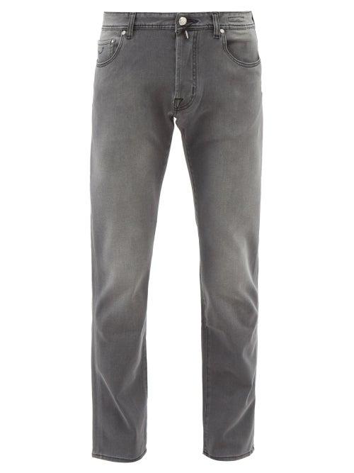 Jacob Cohn - Bard Slim-leg Jeans - Mens - Grey