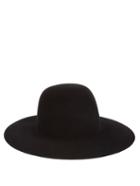 Off-white Wide Brim Rabbit-fur Felt Hat