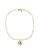 Joolz By Martha Calvo - Oasis Pearl & 14kt Gold-plated Necklace - Womens - Pearl