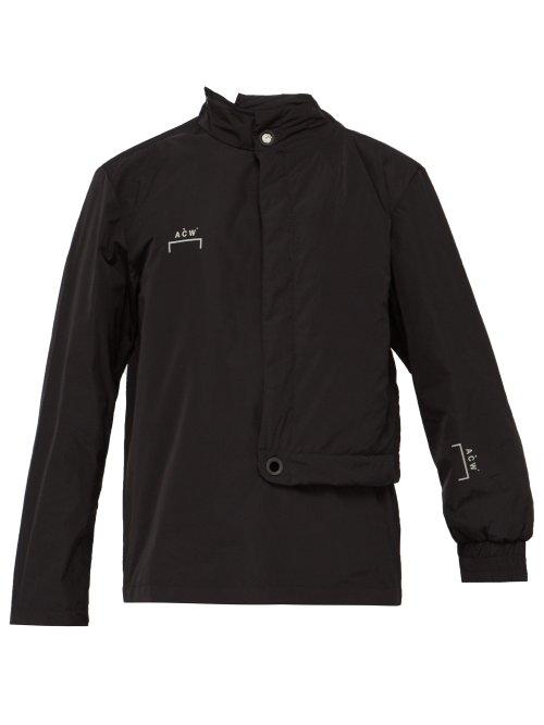 Matchesfashion.com A-cold-wall* - Panelled High Neck Technical Jacket - Mens - Black