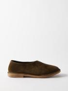 Jacques Solovire - Luz Suede Loafers - Mens - Khaki