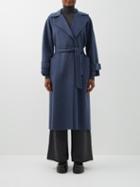 Max Mara - Feluca Coat - Womens - Blue