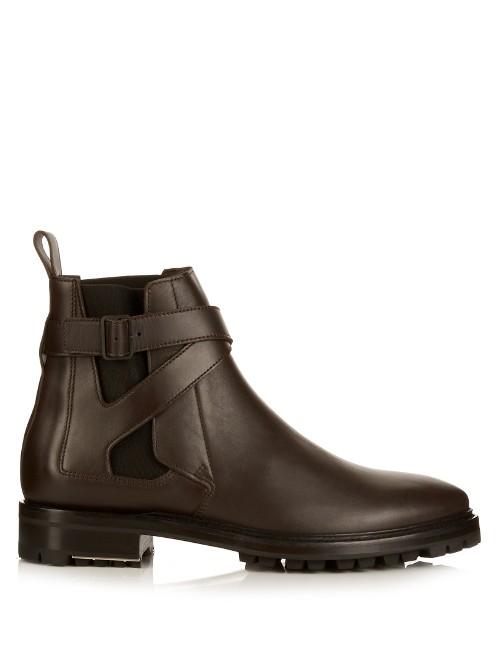 Lanvin Leather Chelsea Boots