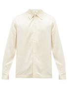 Matchesfashion.com Sfr - Ripley Charmeuse Shirt - Mens - Beige