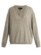Matchesfashion.com Nili Lotan - Merle Cashmere Sweater - Womens - Grey