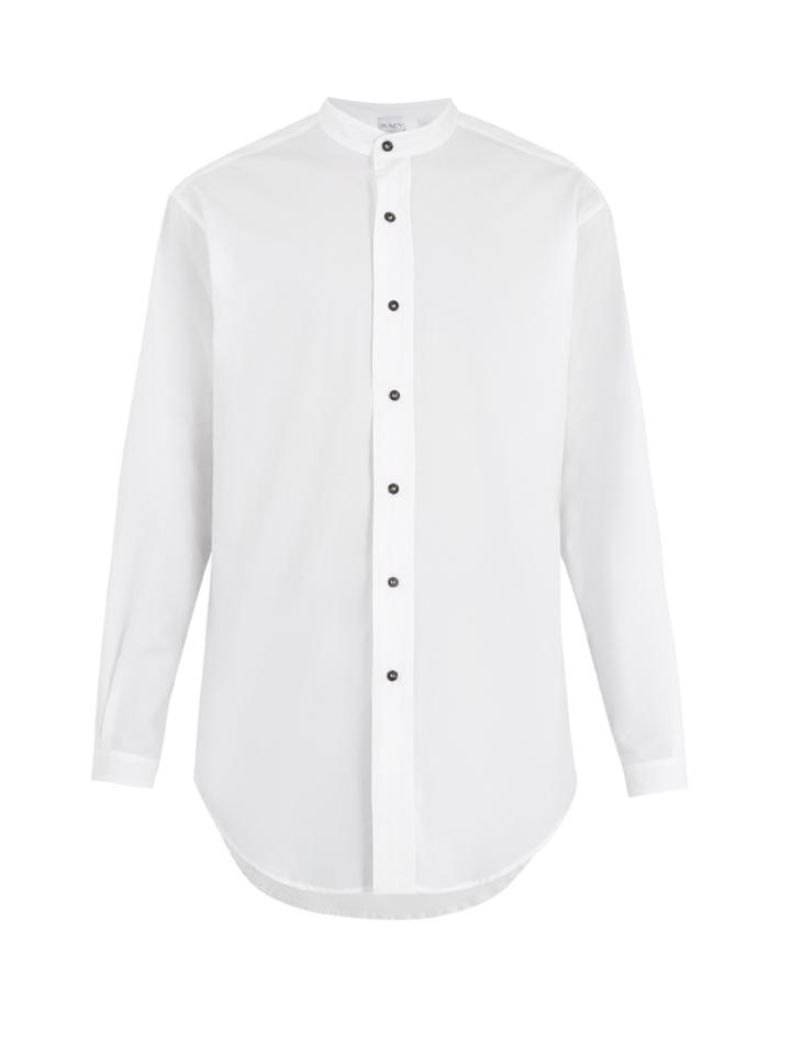 Raey Grandad-collar Cotton Shirt