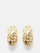 By Alona - Noa 18kt Gold-plated & Pearl Clip Earrings - Womens - Yellow Gold
