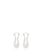 Matchesfashion.com Marni - Drop Curved Earrings - Womens - Silver