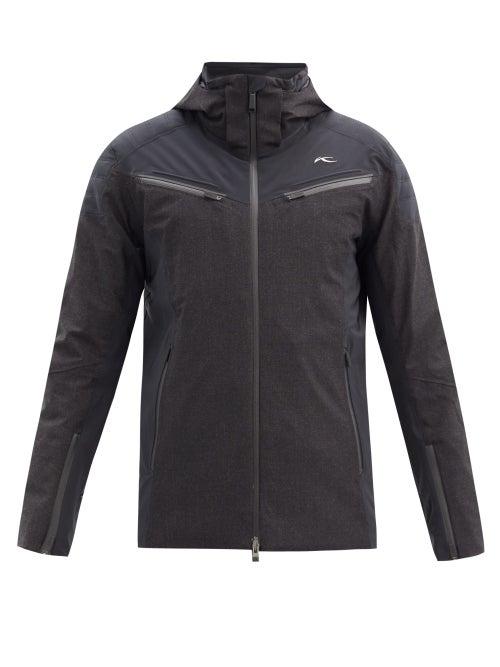 Matchesfashion.com Kjus - Formula S.e Hooded Wool-blend Ski Jacket - Mens - Black
