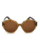 Zanzan Ortolan Geometric-frame Sunglasses