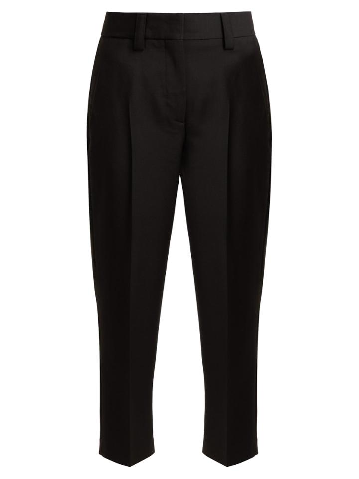 Acne Studios Wool And Mohair-blend Trousers