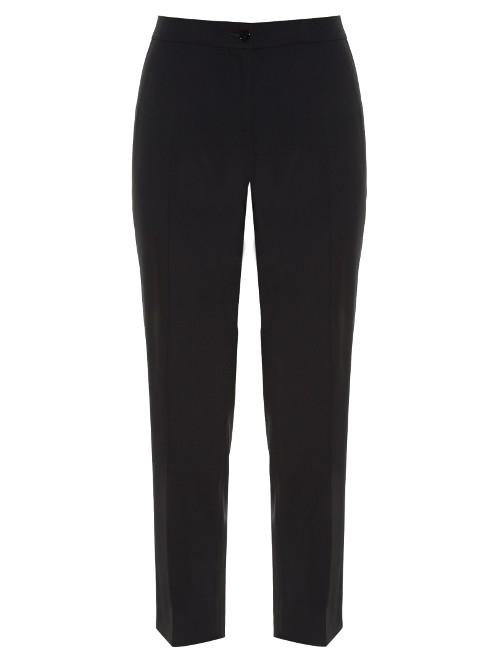 Etro Cropped Straight-leg Trousers
