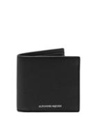 Matchesfashion.com Alexander Mcqueen - Bi Fold Logo Print Wallet - Mens - Black