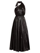 Calvin Klein 205w39nyc Aysymmetric Halterneck Dress