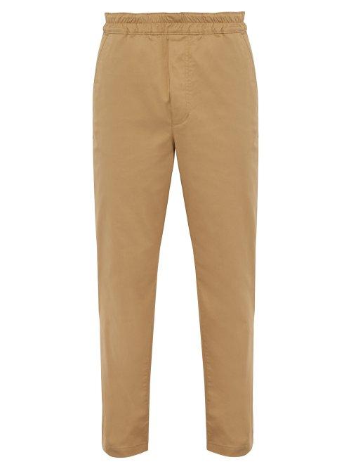 Matchesfashion.com Acne Studios - Pace Stretch Cotton Trousers - Mens - Beige