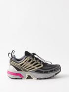 Salomon - Acs Pro Advanced Rubber And Mesh Trainers - Womens - Grey Pink