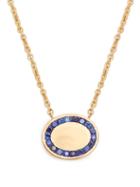 Matchesfashion.com Jessica Biales - Candy Sapphire & Yellow Gold Necklace - Womens - Blue