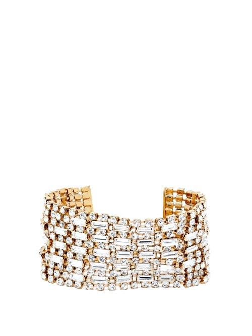 Matchesfashion.com Rosantica By Michela Panero - Luci Crystal Embellished Bracelet - Womens - Crystal
