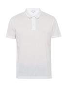 Matchesfashion.com Sunspel - Cellular Knit Cotton Polo Shirt - Mens - White