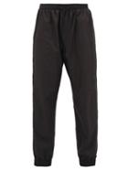 Matchesfashion.com Fendi - Ff-logo Piping Trackpants - Mens - Black
