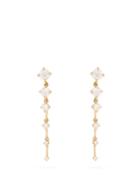 Matchesfashion.com Fernando Jorge - Diamond & Yellow Gold Sequence Earrings - Womens - Gold