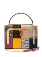 Matchesfashion.com Anya Hindmarch - Postbox Small Patchwork-leather Bag - Womens - Multi
