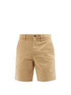 Rag & Bone - Perry Cotton-blend Twill Shorts - Mens - Beige