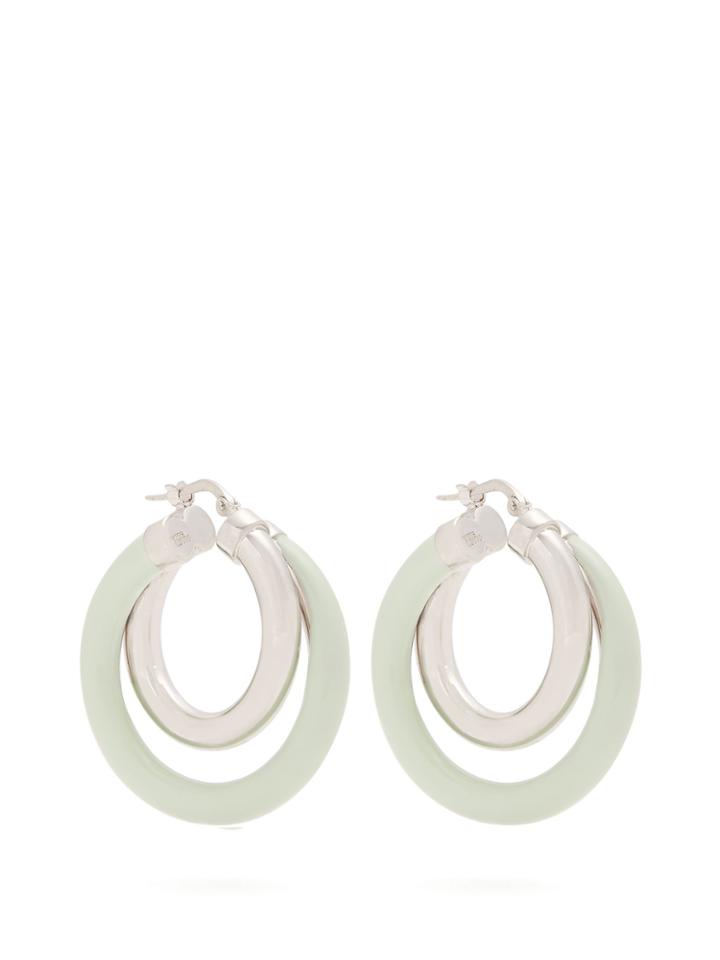 Peter Pilotto Medium Double-hoop Earrings