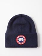 Canada Goose - Arctic Disc Toque Merino Beanie Hat - Mens - Dark Navy