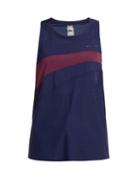 Matchesfashion.com The Upside - Track Perforated Tank Top - Womens - Navy
