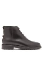 Matchesfashion.com Legres - Leather Ankle Boots - Womens - Black