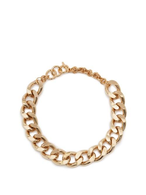 Ladies Jewellery Jw Anderson - Oversized Chain Necklace - Womens - Gold