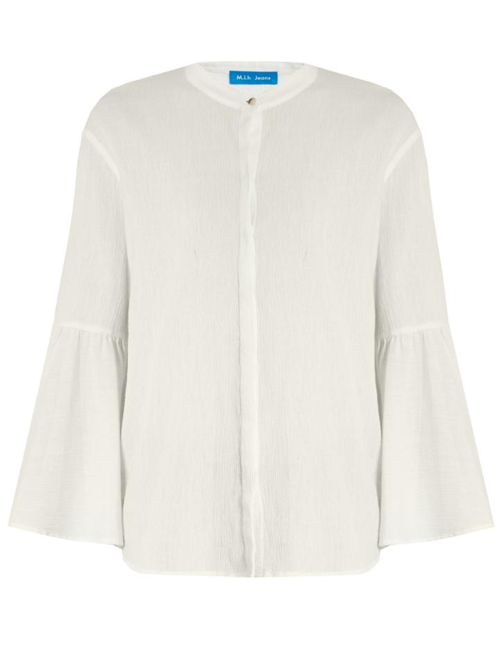 M.i.h Jeans Goldie Flared-sleeve Top